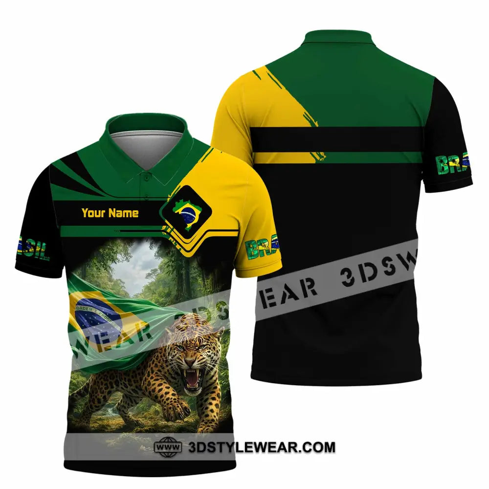 Unisex Shirt - Custom Brasil Shirt - Polo Shirt / S - T-shirt