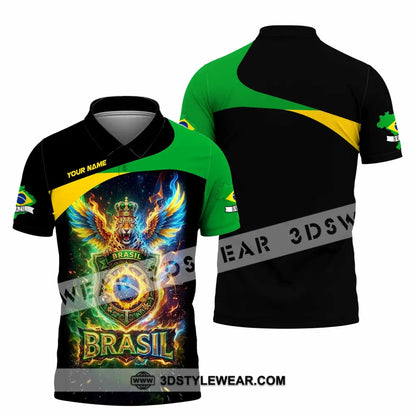 Unisex Shirt - Custom Brasil Shirt - Polo Shirt / S - T-shirt