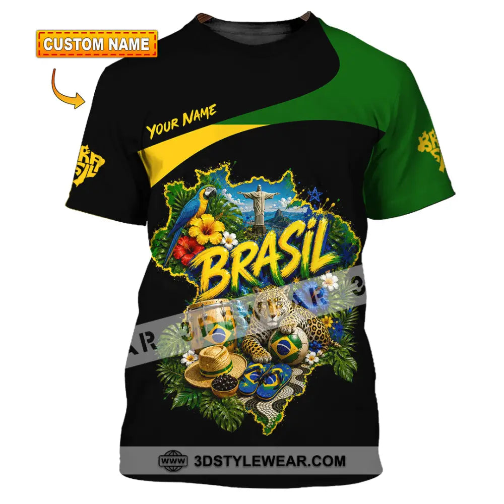 Unisex Shirt - Custom Brasil Shirt - T-shirt