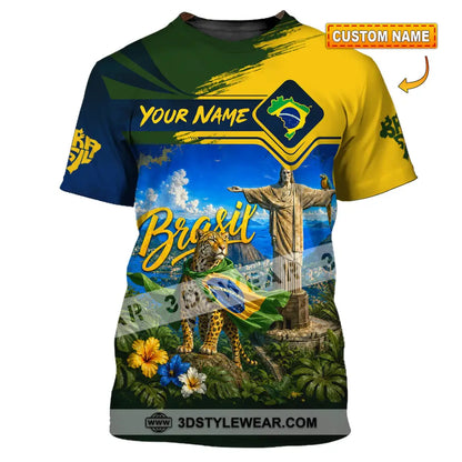 Unisex Shirt - Custom Brasil Shirt - T-shirt