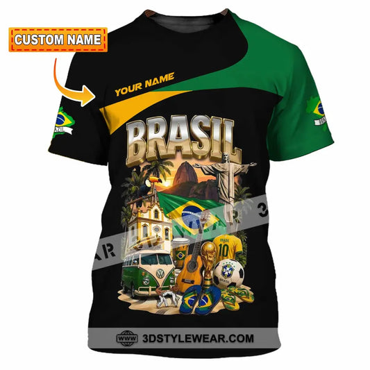 Unisex Shirt - Custom Brasil Shirt - T-shirt