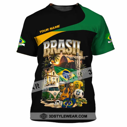 Unisex Shirt - Custom Brasil Shirt - T-Shirt / S - T-shirt