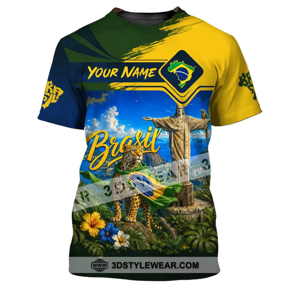 Unisex Shirt - Custom Brasil Shirt - T-Shirt / S - T-shirt