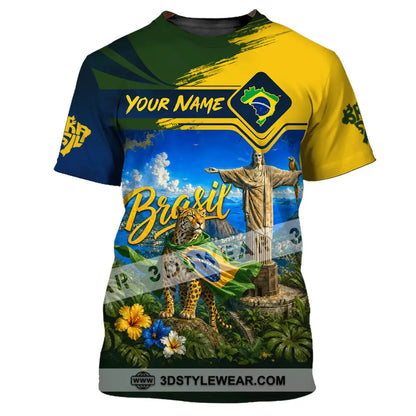 Unisex Shirt - Custom Brasil Shirt - T-Shirt / S - T-shirt