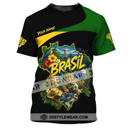 Unisex Shirt - Custom Brasil Shirt - T-Shirt / S - T-shirt