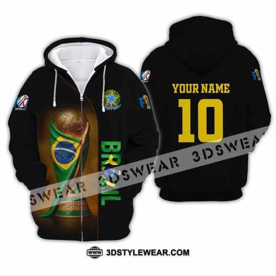 Unisex Shirt - Custom Brazil 3D Shirt style option 2