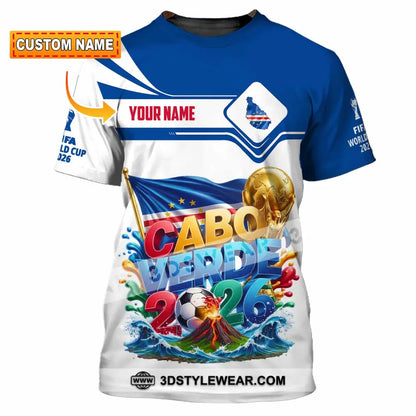Unisex Shirt - Custom Cabo Verde World Cup 2026 Shirt - T-shirt