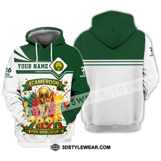 Unisex Shirt - Custom Cameroon World Cup 2026 Shirt style option 3