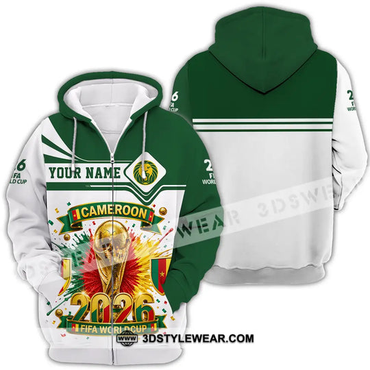 Unisex Shirt - Custom Cameroon World Cup 2026 Shirt style option 4