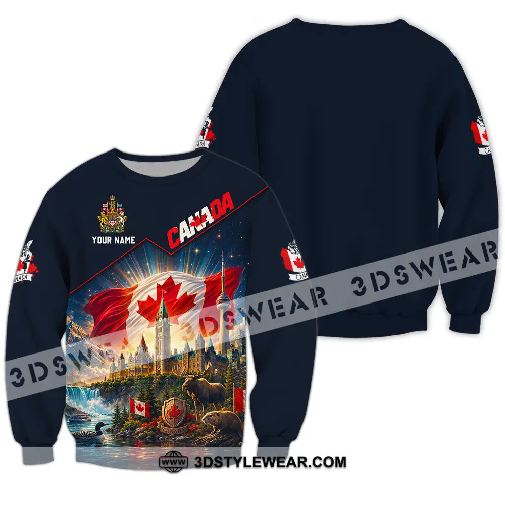Unisex Shirt - Custom Canada Shirt - Long Sleeve / S - T-shirt