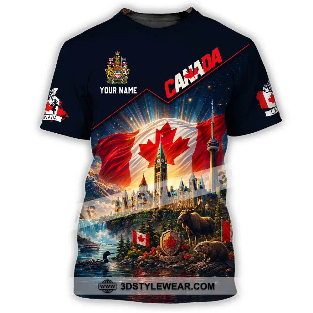 Unisex Shirt - Custom Canada Shirt - T-Shirt / S - T-shirt