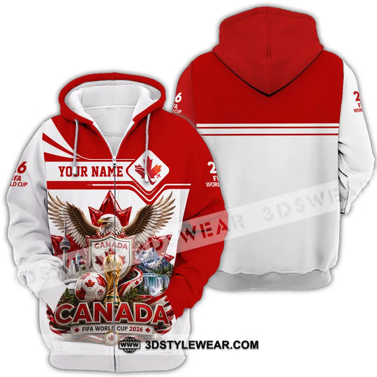 Unisex Shirt - Custom Canada World Cup 2026 Shirt style option 4