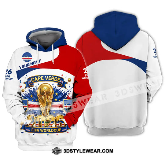 Unisex Shirt - Custom Cape Verde World Cup 2026 3D Shirt style option 3
