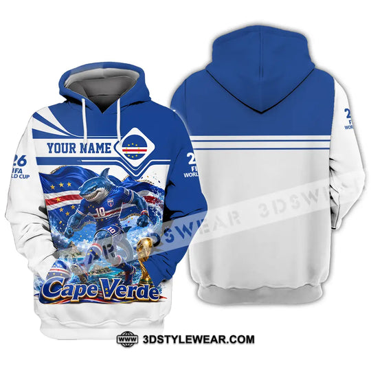 Unisex Shirt - Custom Cape Verde World Cup 2026 Shirt style option 3