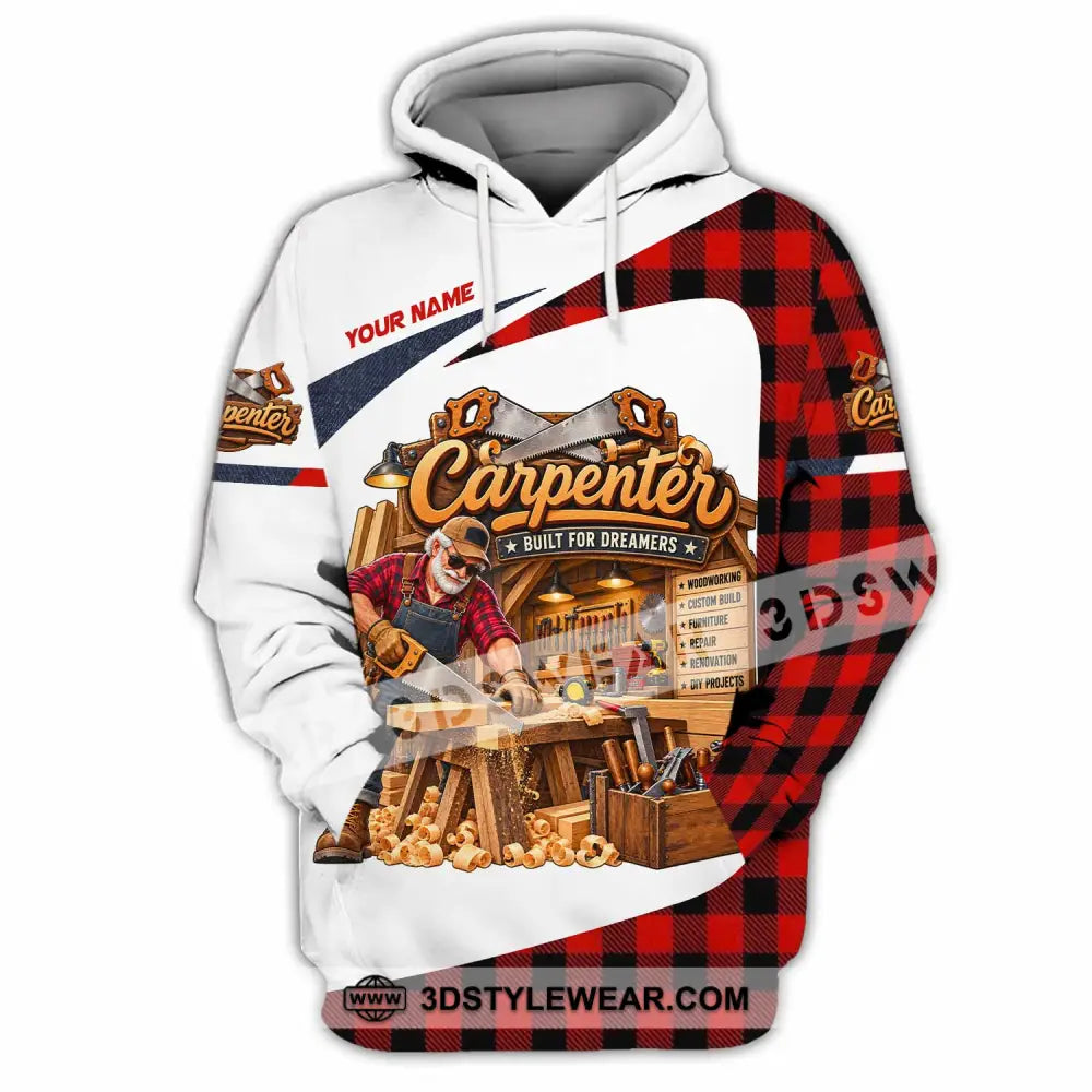 Unisex Shirt - Custom Carpenter Shirt - Hoodie / S - T-shirt