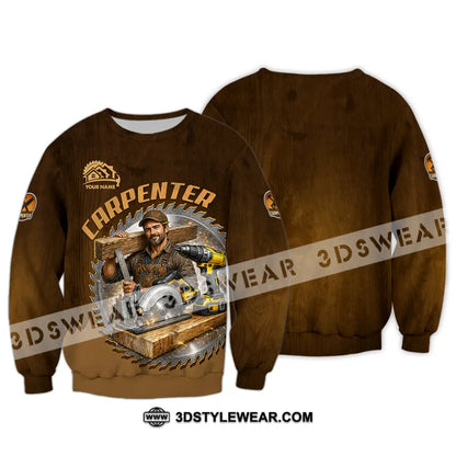 Unisex Shirt - Custom Carpenter Shirt - Long Sleeve / S - T-shirt