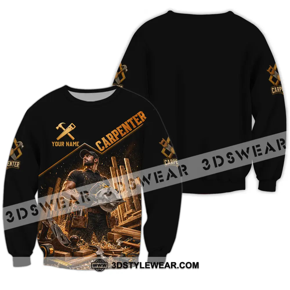Unisex Shirt - Custom Carpenter Shirt - Long Sleeve / S - T-shirt