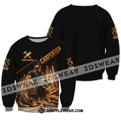 Unisex Shirt - Custom Carpenter Shirt - Long Sleeve / S - T-shirt