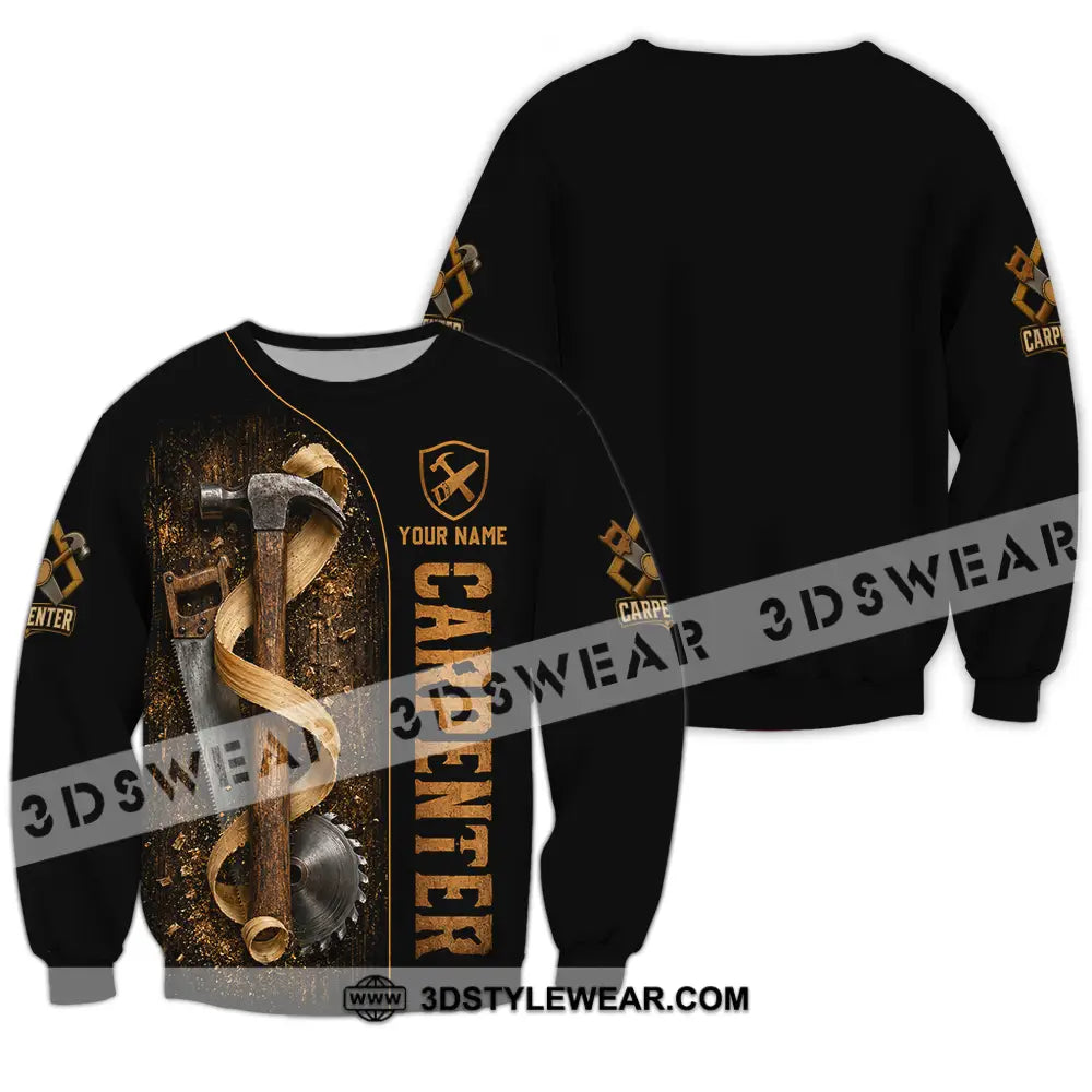 Unisex Shirt - Custom Carpenter Shirt - Long Sleeve / S - T-shirt