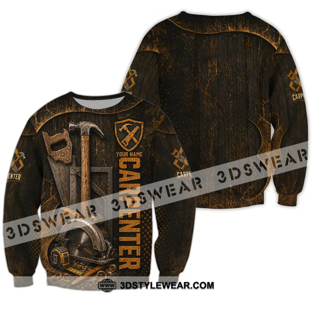 Unisex Shirt - Custom Carpenter Shirt - Long Sleeve / S - T-shirt