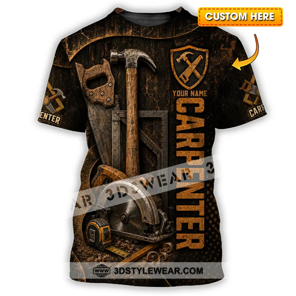 Unisex Shirt - Custom Carpenter Shirt - T-shirt