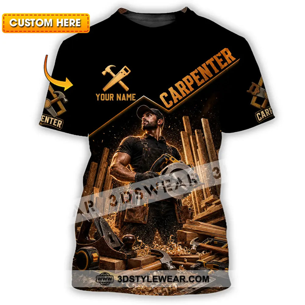 Unisex Shirt - Custom Carpenter Shirt - T-shirt
