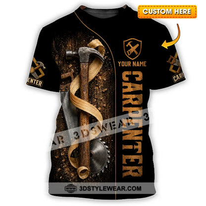 Unisex Shirt - Custom Carpenter Shirt - T-shirt