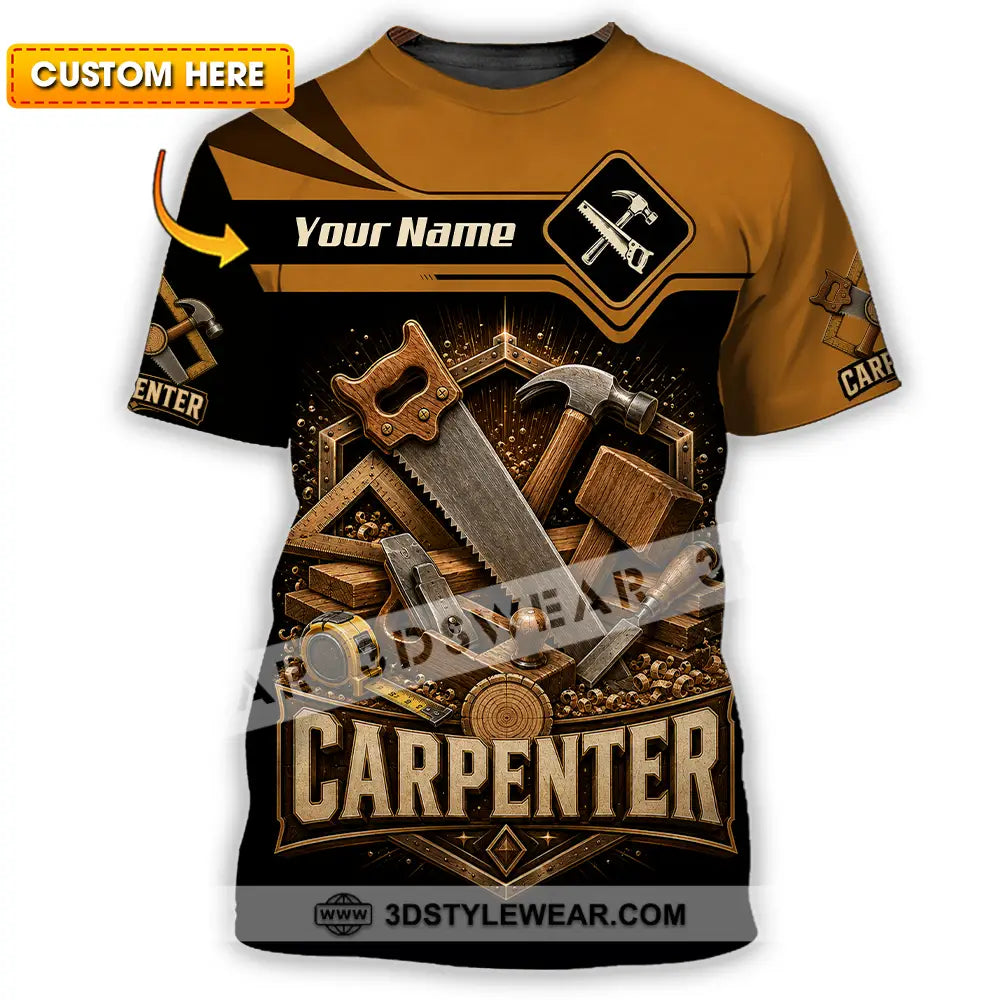 Unisex Shirt - Custom Carpenter Shirt - T-shirt