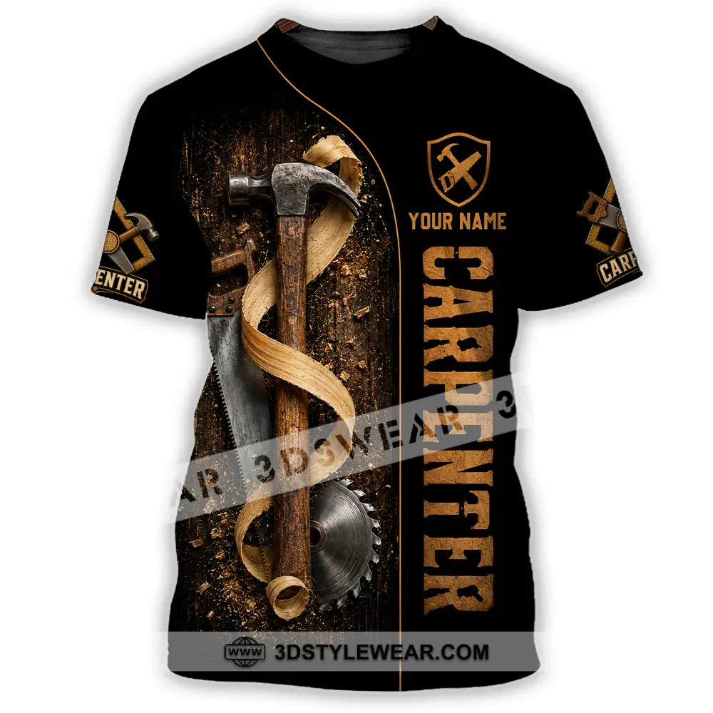 Unisex Shirt - Custom Carpenter Shirt - T-Shirt / S - T-shirt