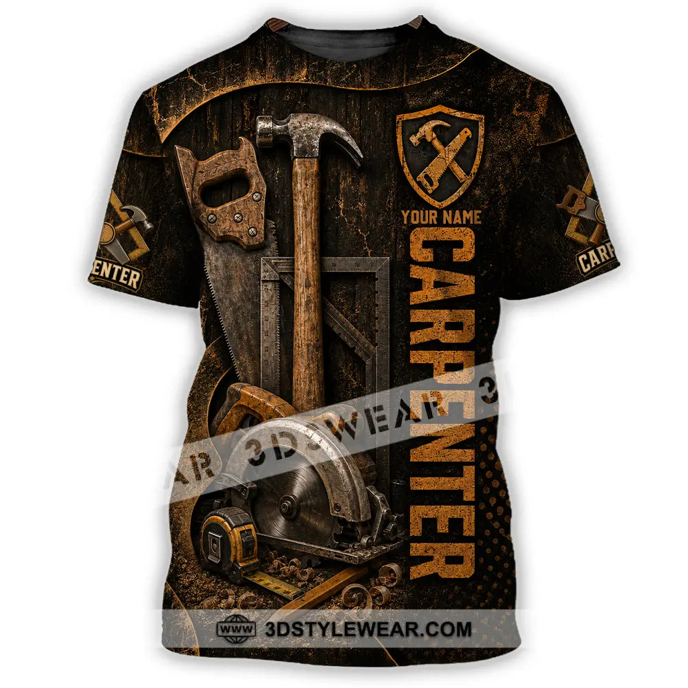 Unisex Shirt - Custom Carpenter Shirt - T-Shirt / S - T-shirt
