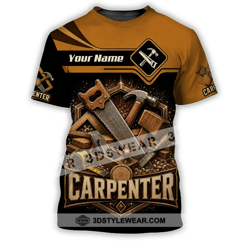 Unisex Shirt - Custom Carpenter Shirt - T-Shirt / S - T-shirt