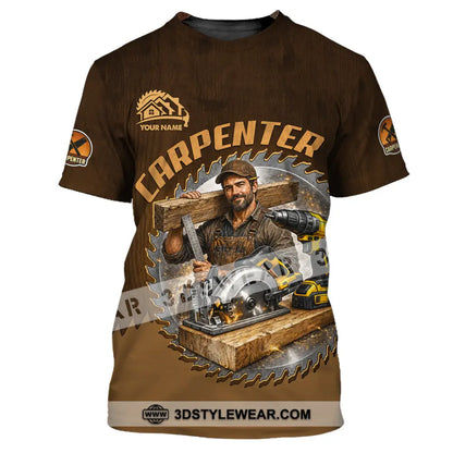 Unisex Shirt - Custom Carpenter Shirt - T-Shirt / S - T-shirt