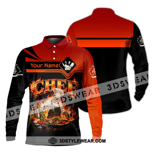 Unisex Shirt - Custom Chef Shirt style option 4