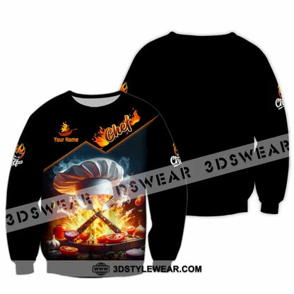 Unisex Shirt - Custom Chef Shirt - Long Sleeve / S - T-shirt