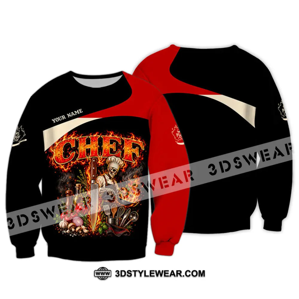 Unisex Shirt - Custom Chef Shirt - Long Sleeve / S - T-shirt