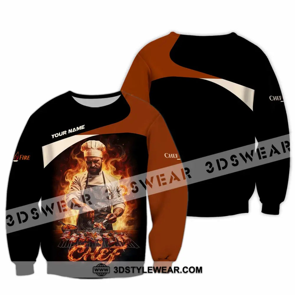 Unisex Shirt - Custom Chef Shirt - Long Sleeve / S - T-shirt