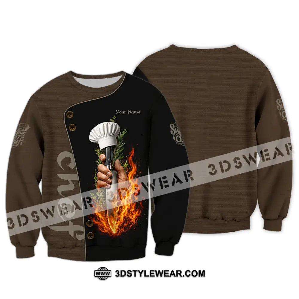 Unisex Shirt - Custom Chef Shirt - Long Sleeve / S - T-shirt