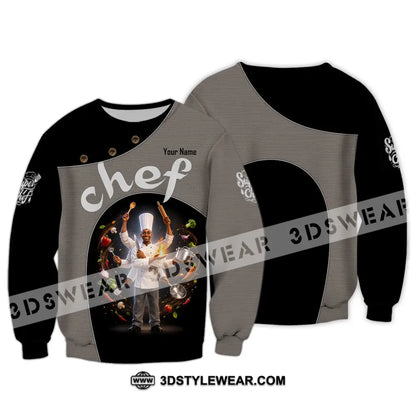 Unisex Shirt - Custom Chef Shirt - Long Sleeve / S - T-shirt