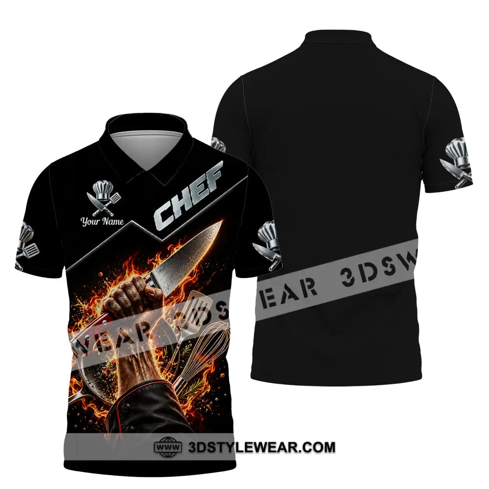 Unisex Shirt - Custom Chef Shirt - Polo Shirt / S - T-shirt