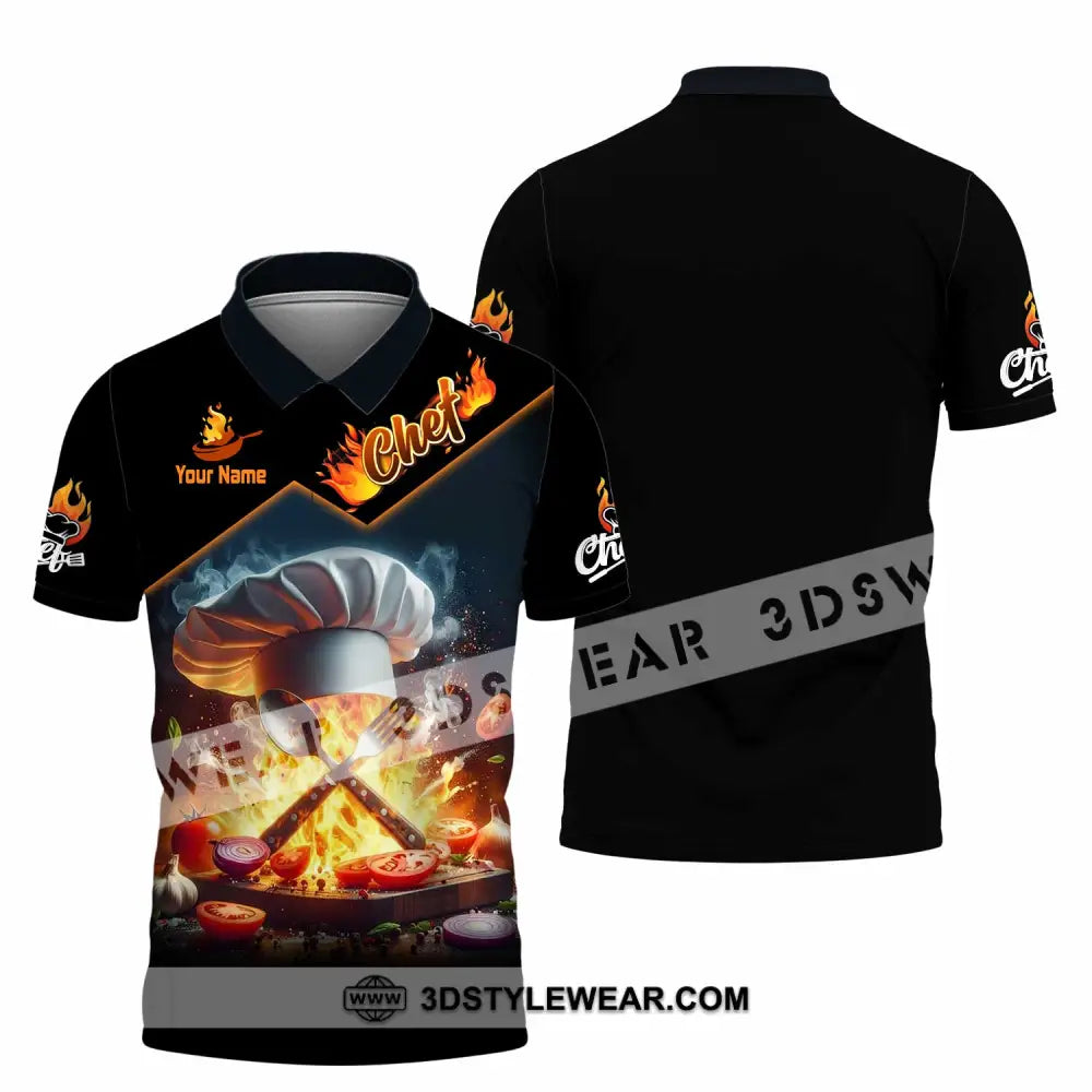 Unisex Shirt - Custom Chef Shirt - Polo Shirt / S - T-shirt