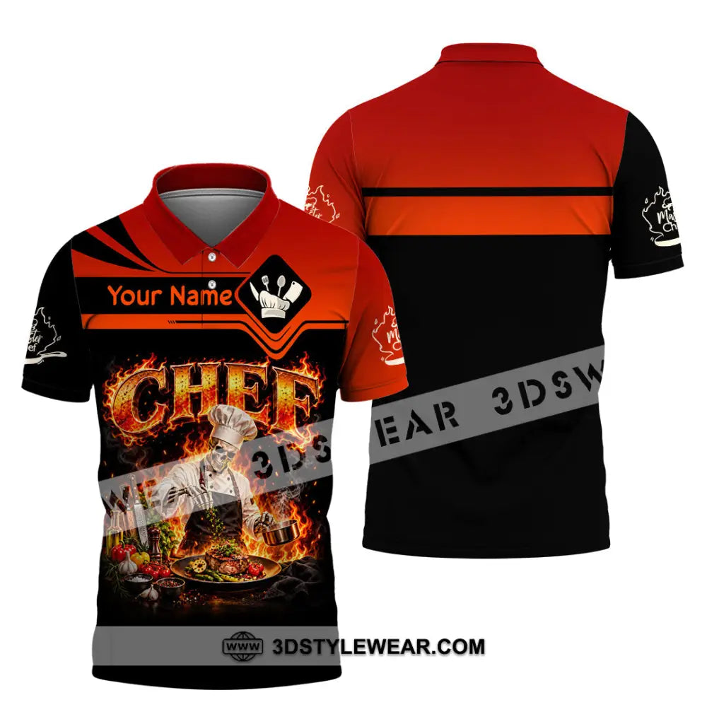 Unisex Shirt - Custom Chef Shirt - Polo Shirt / S - T-shirt