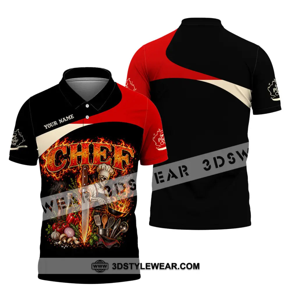 Unisex Shirt - Custom Chef Shirt - Polo Shirt / S - T-shirt