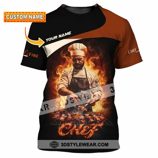 Unisex Shirt - Custom Chef Shirt style option 1