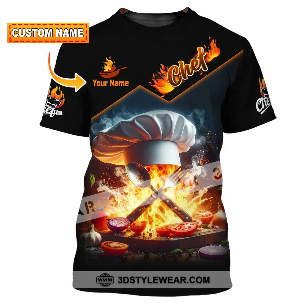 Unisex Shirt - Custom Chef Shirt - T-shirt