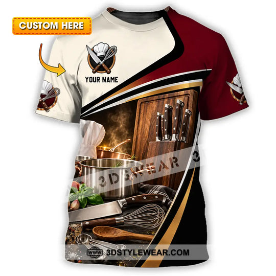 Unisex Shirt - Custom Chef Shirt style option 1