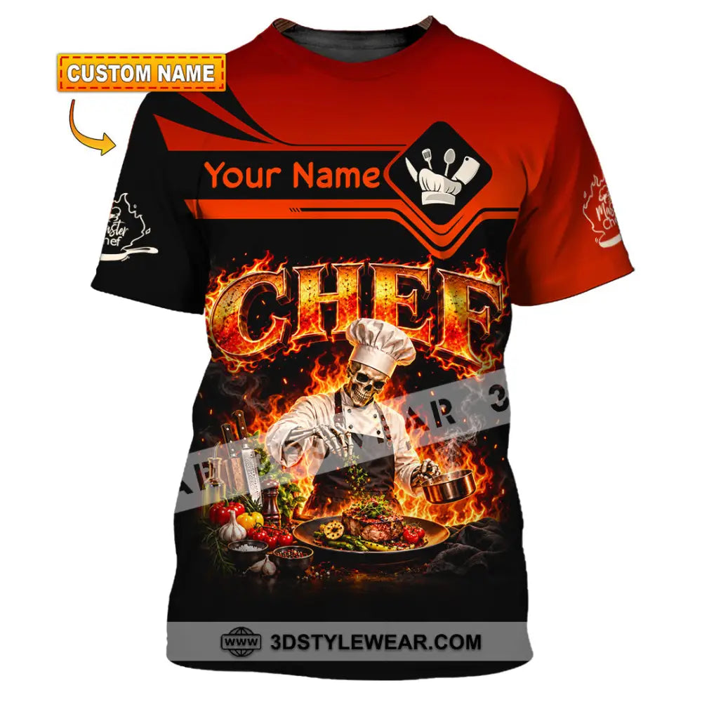 Unisex Shirt - Custom Chef Shirt - T-shirt