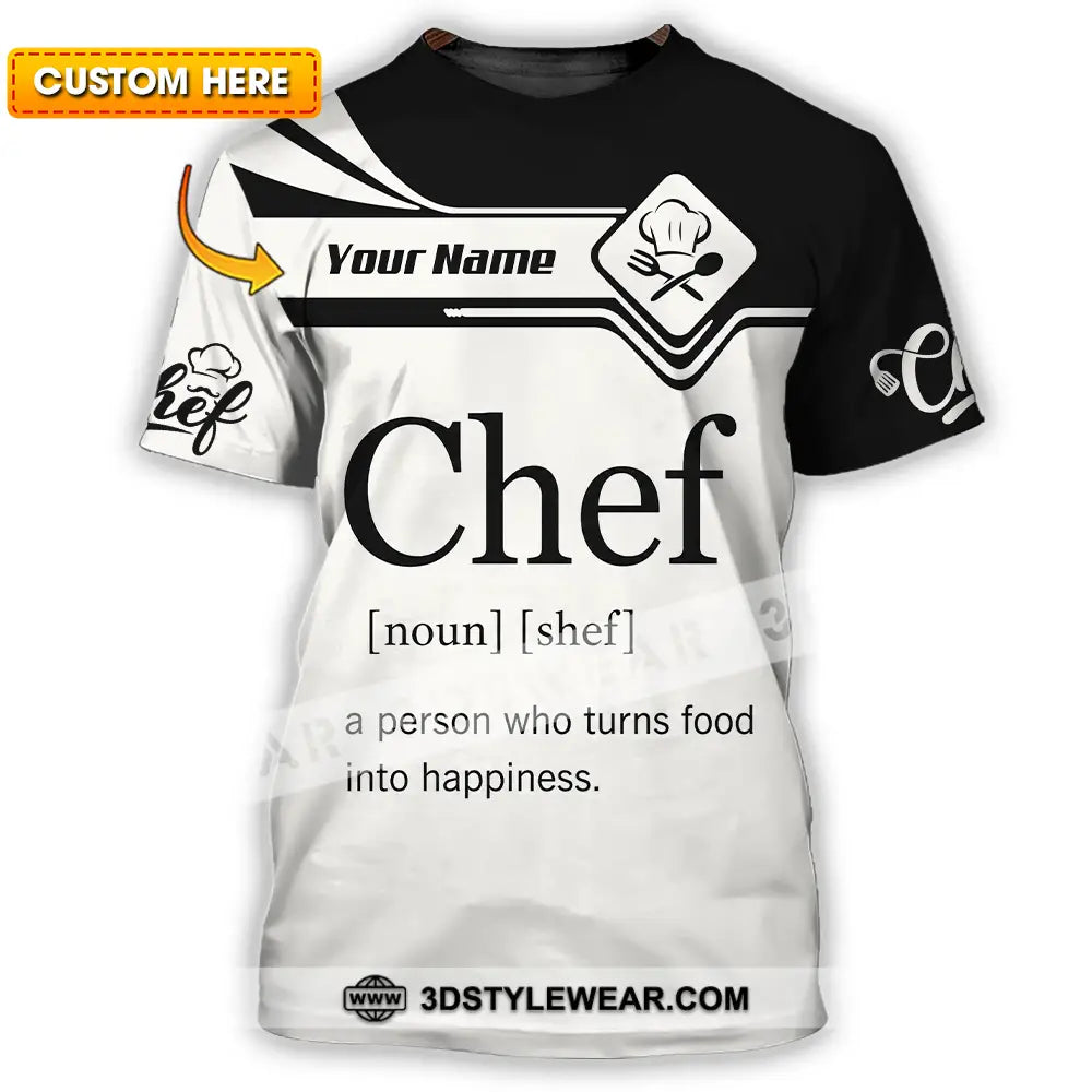 Unisex Shirt - Custom Chef Shirt - T-shirt