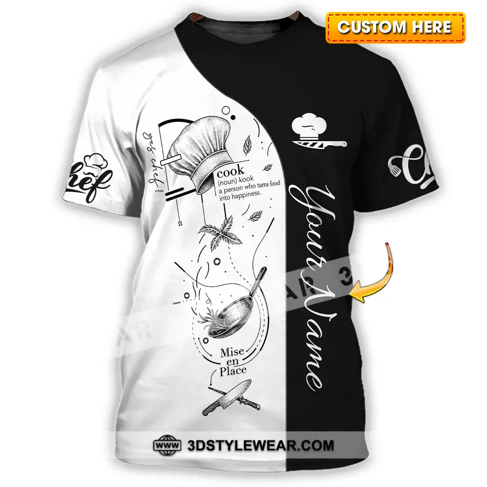 Unisex Shirt - Custom Chef Shirt - T-shirt