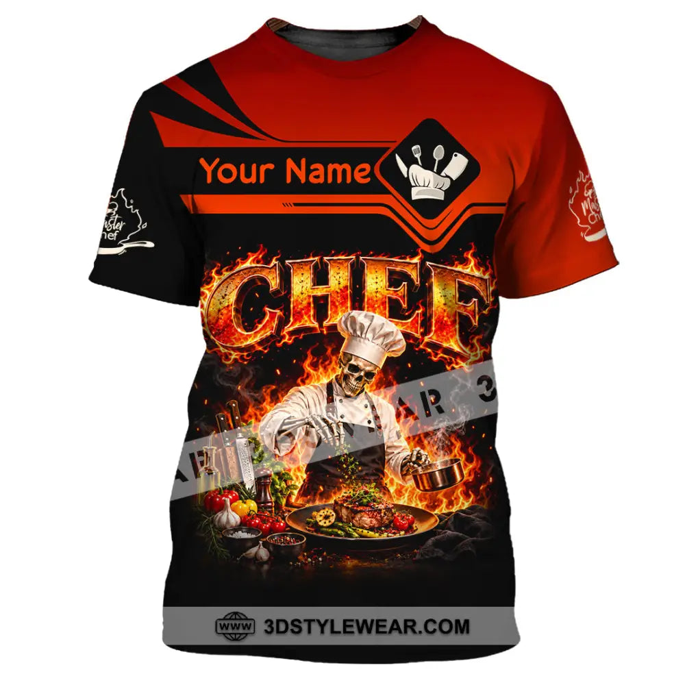 Unisex Shirt - Custom Chef Shirt - T-Shirt / S - T-shirt