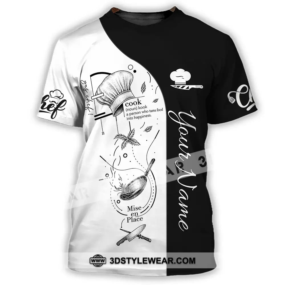 Unisex Shirt - Custom Chef Shirt - T-Shirt / S - T-shirt